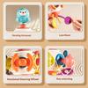 6 In 1 Busy Cube Baby Sensory Busy Ball Travel Toy Montessori Tactile Training Educational Toys