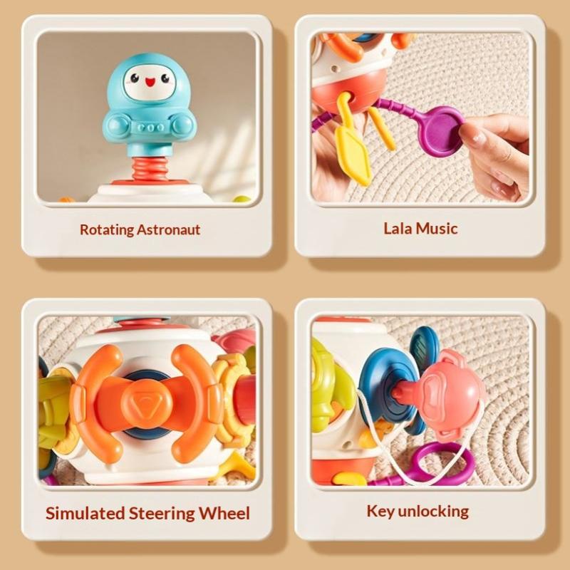 6 In 1 Busy Cube Baby Sensory Busy Ball Travel Toy Montessori Tactile Training Educational Toys