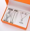 Popular Women'S Watches Supply Five-Piece Set Diamond Women'S Watches Women'S Fashion Roman Quartz Watches