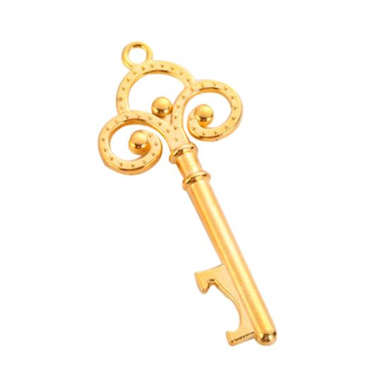 Fashion Portable Key Shaped Beer Bottle Opener Party Wedding Decoration Tool