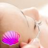 Acrylic Eyelash Extensions Organizers Shells Shape Eyelash Pallet Lash Extension Stand Lash Pallet for Beauty Salons