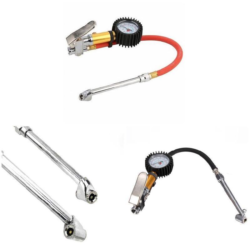 Buy Car Pressure Gauge Compressor Inflator Air Tool Tire Hose Truck Meter Pump Tyre Geek Digital
