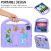 For Apple iPad Air Pro 11 2024 M2 M4 A2836 A2837 A3006 A2902 A2903 A2904 Case Kids Safe Cartoon Letter Portable EVA Foam Shockproof Stand Tablet Cover