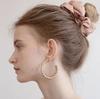 Metal Ball Hoop Earrings-L JB-22-047E