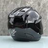 Ram5 Bright Black Half Helmet Men and Women Motorcycle Off-Road Summer Helmet Downhill Racing Mountain Cross Casco Capacete