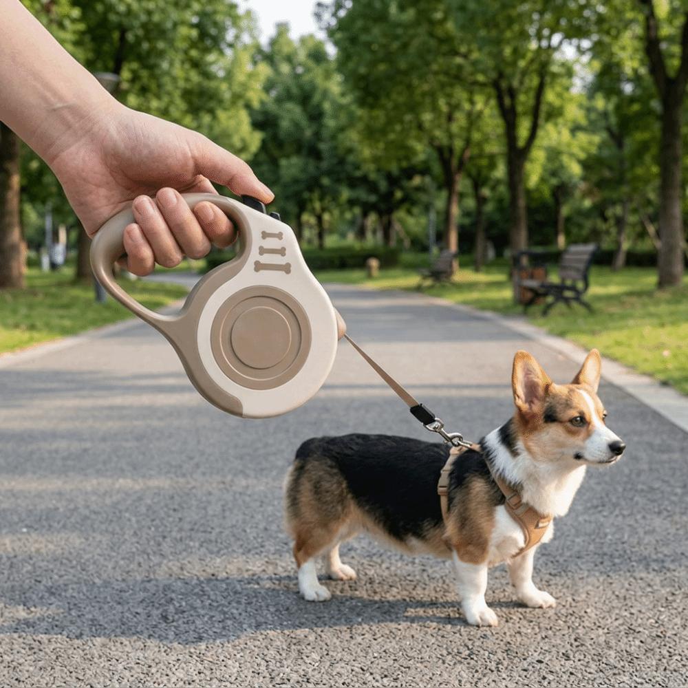 5M Multi Colors Pet Walking Leash ABS Shell Dog Chain Retractable Dog Leash Small Pet Use