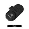 Car Sun Visor Organizer Pen Card Storage Clip Sunglasses Holder For Mercedes Benz AMG A C E Class W201 W210 W108 W204 W205 W203  ac1