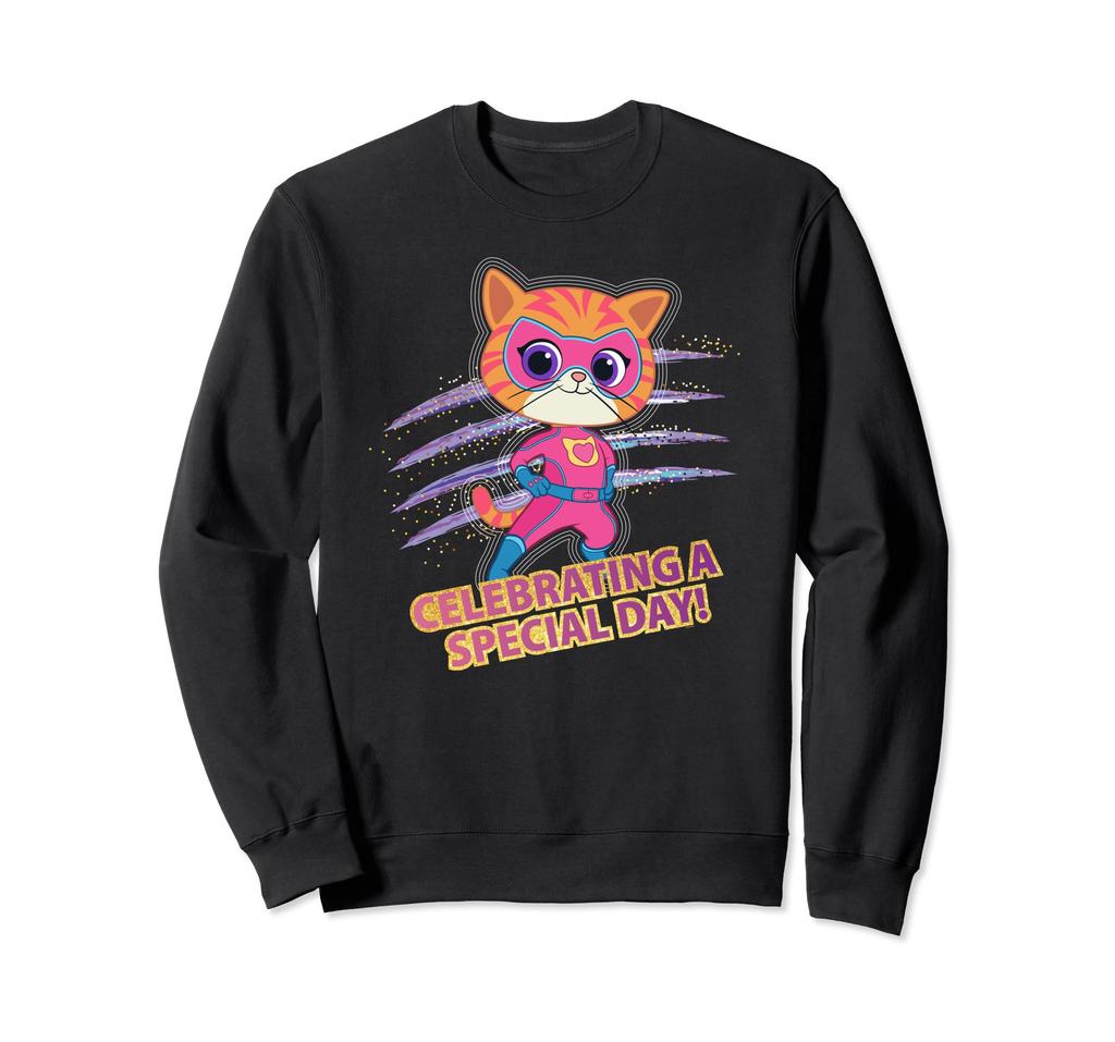 Disney Junior Super Kitty Celebrating Special Day Birthday Sweatshirt