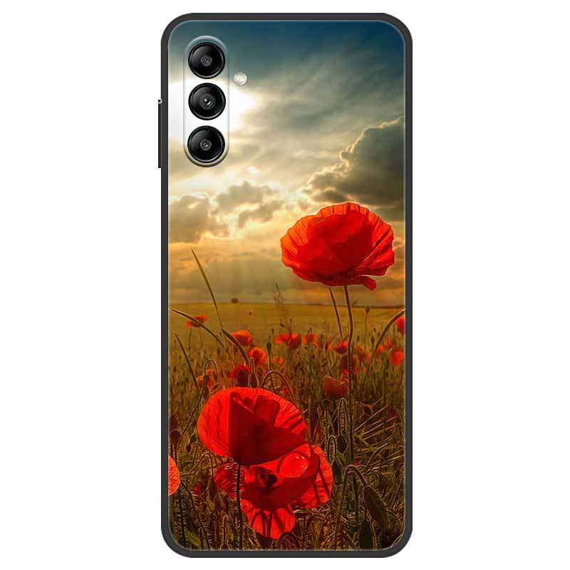 For Samsung Galaxy A14 4G 5G Case Animals TPU Soft Silicone Back Cover Phone Cases for Samsung A15 4G 5G SM-A145F Dog Cat Coque