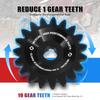 Quad Oil Pump Drive Gear For HONDA TRX 450R TRX450ER Aluminum Alloy 15133-MEB-670 Oil Flow Rate Cooling Effect Improving