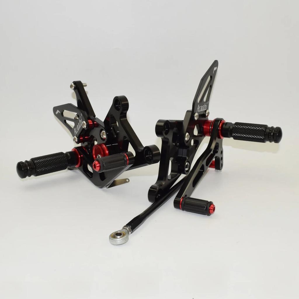 Motorcycle Adjustable Rearset Footrests Foot Pegs Pedal For HONDA CBR250RR CBR 250 R RR MC51 2017 2018 2019 2020 2021 2022 2023