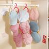 2Pcs Plastic Baseball Cap Rack Round Shape Bright Color Hat Display Holder Wall Mounted Foldable Hat Storage Hanger Door