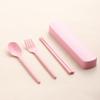 Wheat Straw Portable Cutlery Set