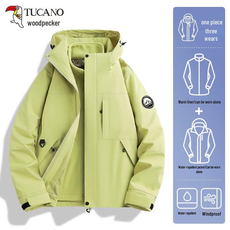TUCANO Women's 3-in-1 Winter Waterproof Windproof Jacket