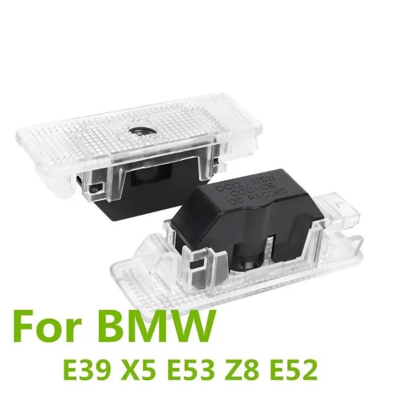 2-4Pcs LED Car Door Welcome Light Warning Light Projector Is Suitable For BMW X5 E53 Z8 E52 E39 Interior Lighting Accesories.