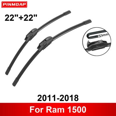 Autowischer für Ram 1500 2011-2018 22" + 22" Vorne Hinten Wischerblätter Bürsten Schneider Zubehör 2011 2012 2013 2014 2015 2016 2017 2018