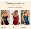 European & American Mesh See-Through Sexy Lingerie Camisole Nightgown w636