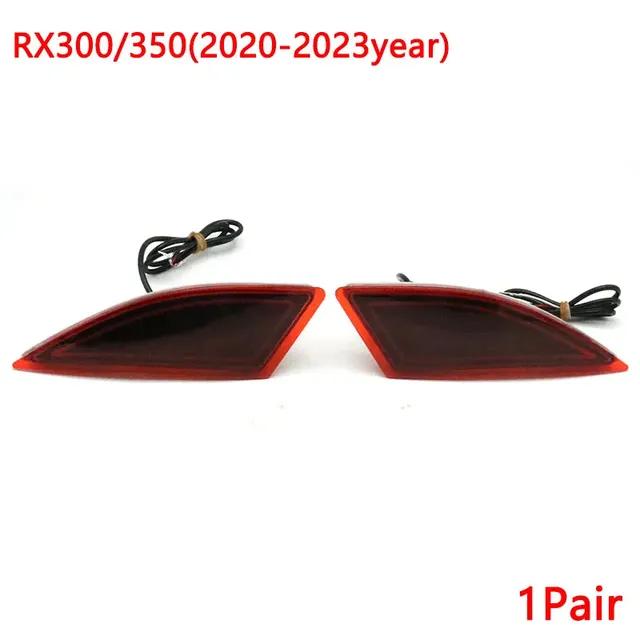 O pereche de mașini retrofitting bara spate reflector semnale lumină frână lampă pentru Lexus RX200t RX300 RX350 2016-2022