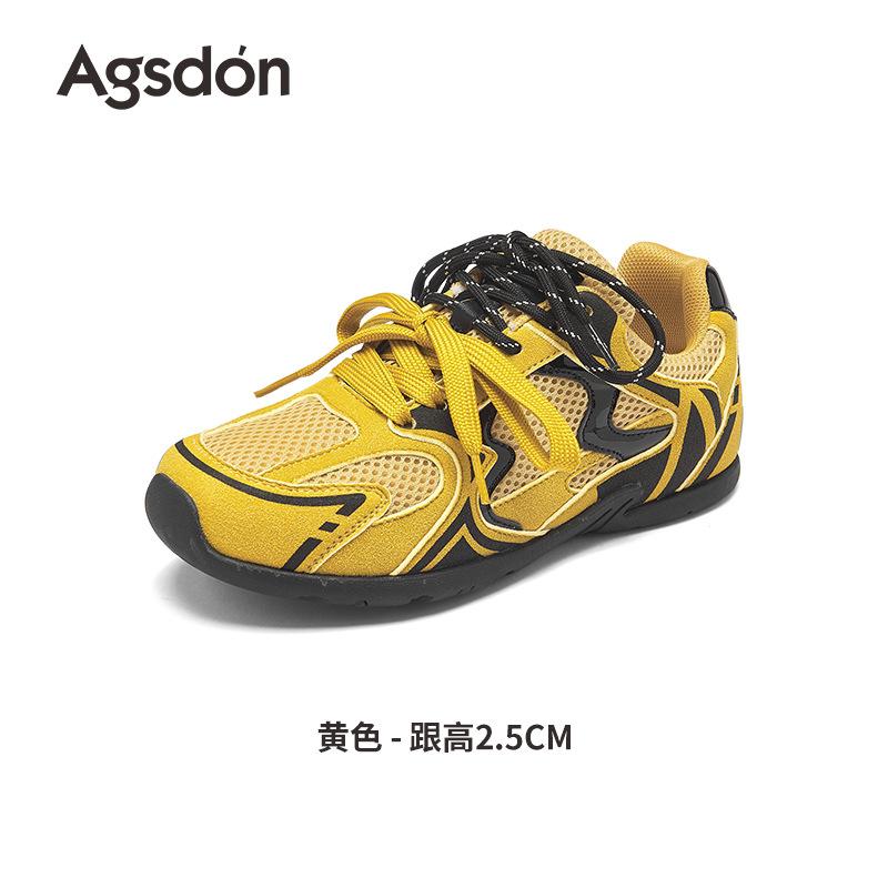 Augustine silver German training shoes women's 2025 new summer platform functional barefoot shoes ballet Forrest Gump sports shoes