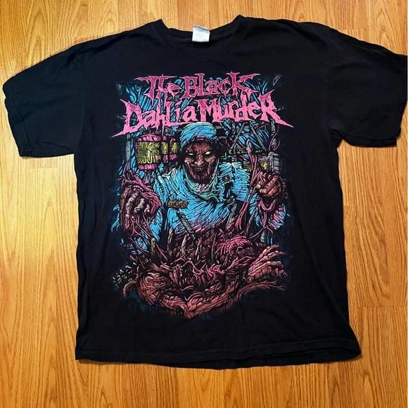 Rare The Black Dahlia Murder Band Rock Music Black S to 5XL Shirt VK268 XXXL