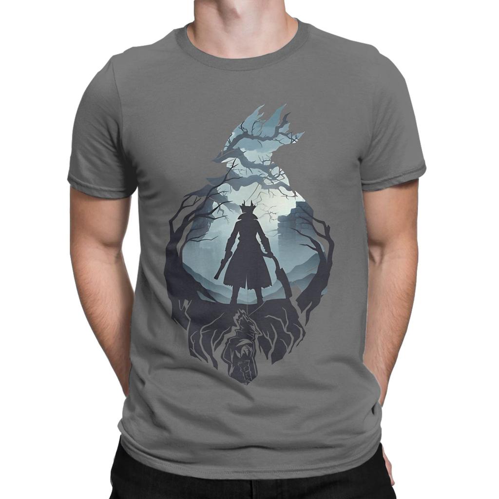 Bloodborne 2 Funny Graphic 100 Cotton Tshirt Bloodborne Tees Tops For Unisex