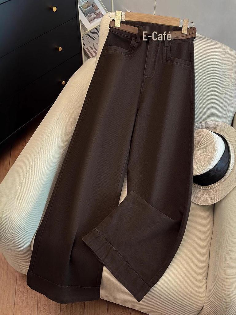 Damen High-Waist Schlankmachende Stilvolle Hose - Frühling/Herbst 2025 Kollektion