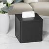 Square Leather Tissue Box Holder Modern Minimalist Home Hotel Living Room Bedroom Dining Car Waterproof Multi-Use