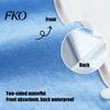 Adult Bibs with Snap Buttons Large Bib, Solid Color Waterproof Clothing Protector, Deep Crumb for Elderly Catcher Design, Adjustable Closure
