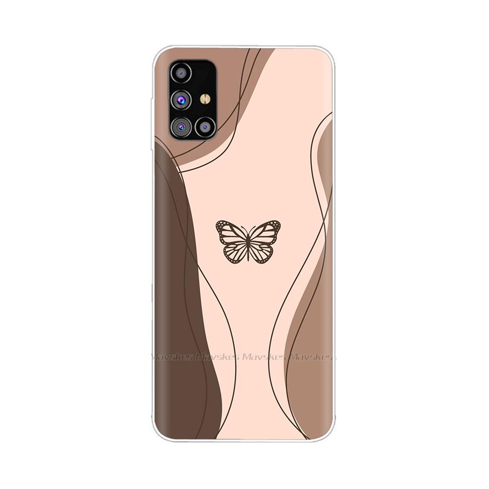 For Samsung Galaxy M51 Case SM-M515F Phone Case Creative Full Protection TPU Back Cover For Samsung M51 M 51 Soft Silicone Funda