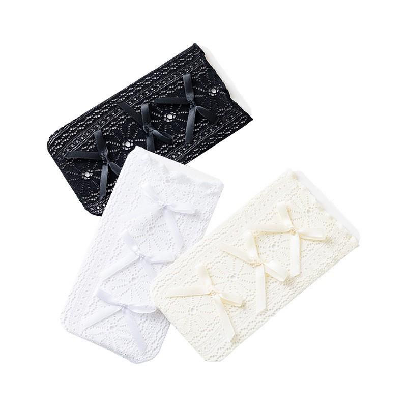 Girls' Lace Mesh Mid-Calf Princess Socks - Summer Thin Style