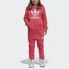 adidas Originals Casual Sportswear Trefoil Hoodie Pink Children Aged 3 7 Years Old FR3832