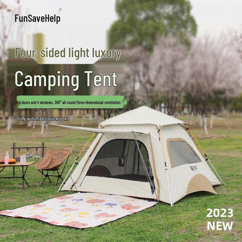 Lightweight Luxury 360° Ventilated Camping Tent