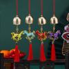 Car Hanging Ornament Chinese New Years 2026 Horse Pendant Charm with Tassels fengshui Ornament for Car Home Decorations