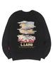 Ellamo Mountain Moon Sweatshirt Unisex Big Size S~4Xl (B Type)