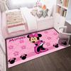 Cute Cartoon Carpet Minnie Mouse Printed Rug for Home Living Room Bedroom Kids Room Decor Non-slip Floor Mat Next Day Shipping