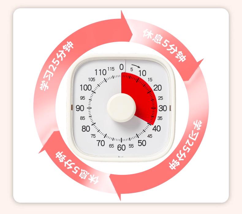 Visueller Timer für Kinder: 2-Stunden-Countdown für effektives Lernen und Zeitmanagement