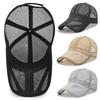 Summer Men Hat Openwork Brim Breathable Mesh Cap Outdoor Sports Sunscreen Baseball Women Sunhat Adjustable Snapback Hats