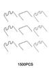 Nylon PVC ABS Repair Car Bumper Repair 0.8mm Flat Staples 1500 Pieces Package 1500pcs Plastic Welder Staples Kit