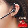 V18 Noise-Cancelling Wireless Bluetooth Ear Hook Earphones 5.3 - Ultra-long Standby for Business, Car, and Sports.