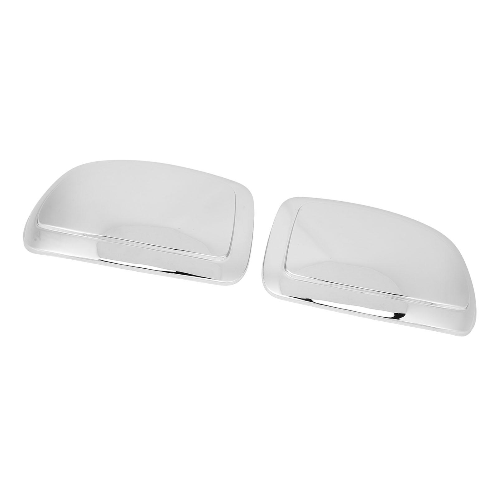 

1 Pair Wing Mirror Cover Cap Left Right Door Mirror Housing Replacement For Chevy Silverado 1999 to 2006 Electroplating