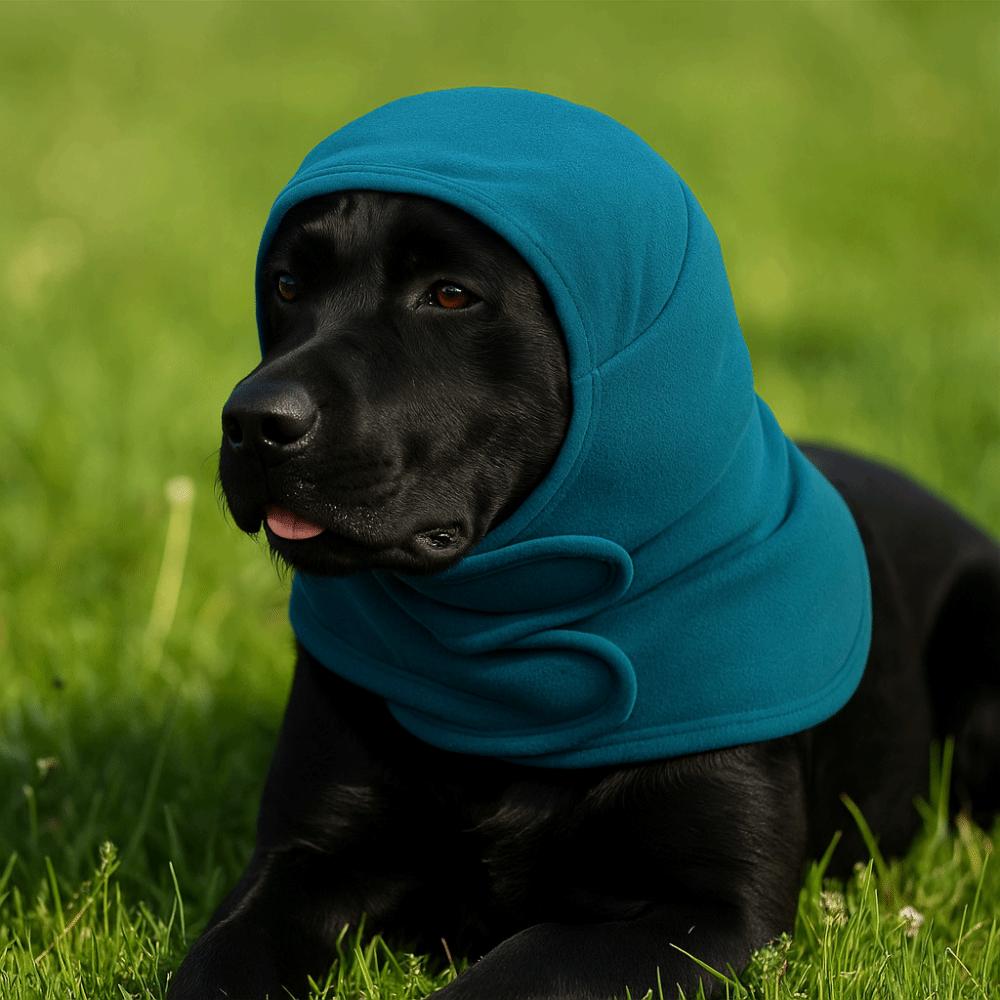 Warm Dog Calming Hood Washable Dog Scarf Hat Pet Accessories Dog Ear Cover Veterinary Visits