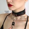 Women's Body Belly Band Neck Drawstring Collar Fetish Couple Game Role Play Props