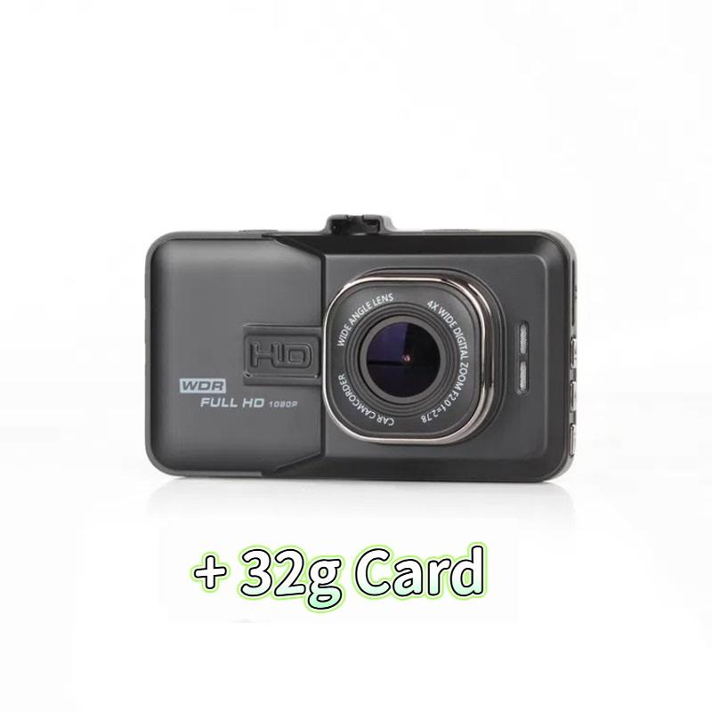Dashcam with HD Night Vision, 170-degree Wide-angle Camera, Parking Monitoring Recorder