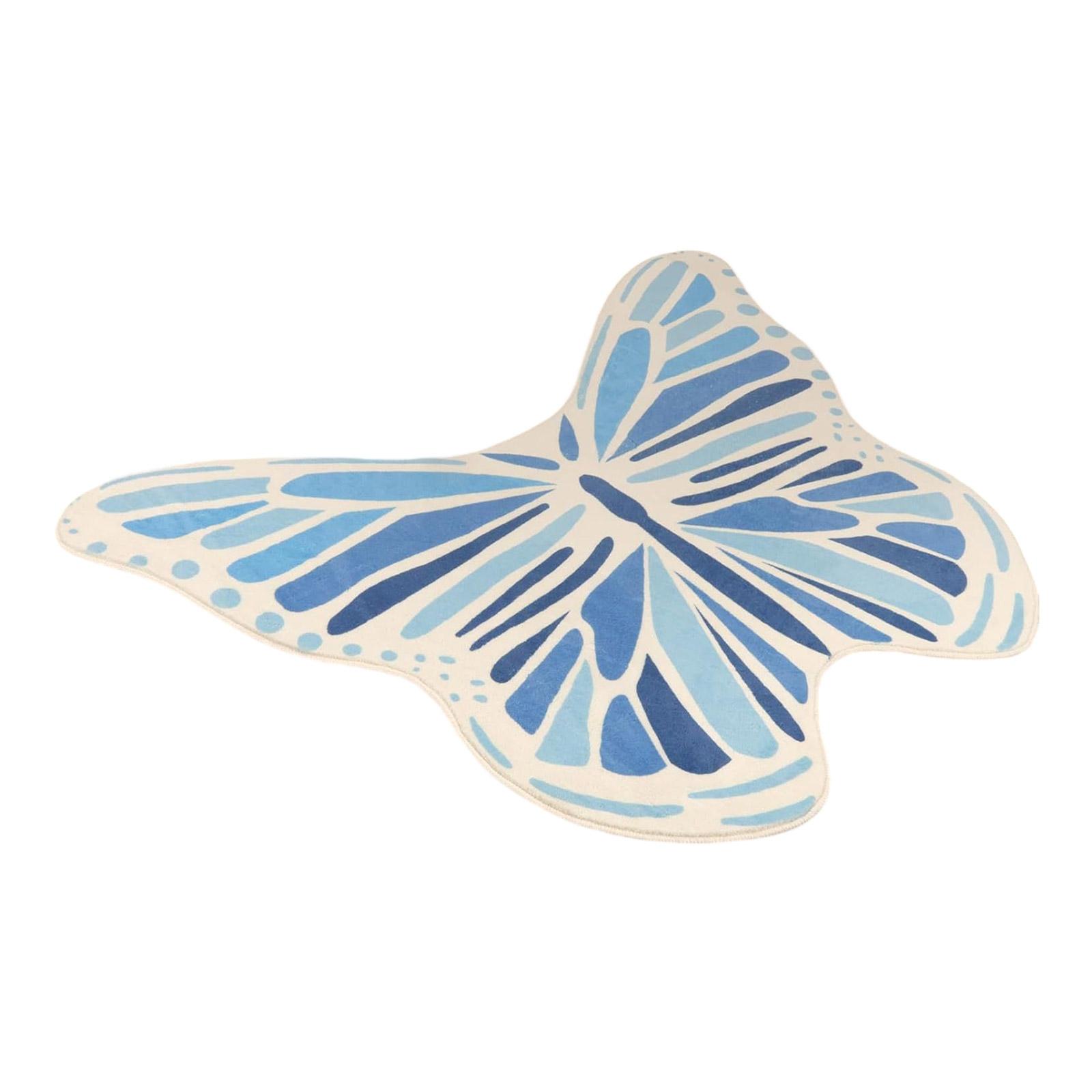 

Ковер Бабочка Люкс Гостиная Минималисты Кофейный Столик Плед Спальня Прикроватный Плед Простой Ковер 40*40cm