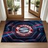 Tapis Velours Cristal Design Bayern Munich Tapis Décoratif Doux pour Chambre à Coucher Entrée