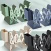 20cm Metal Bookend Retractable Desktop Book Stand Space-saving Book Organizer Holder Stable Book Rack For Home School Office