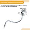 Car Fuel Injection Pressure Regulator for Chevrolet 1.6L Tracker 1998 96068642/1516058B00 Aluminum Alloy 20-70 Psi Corrosion Resistant 1 Pc