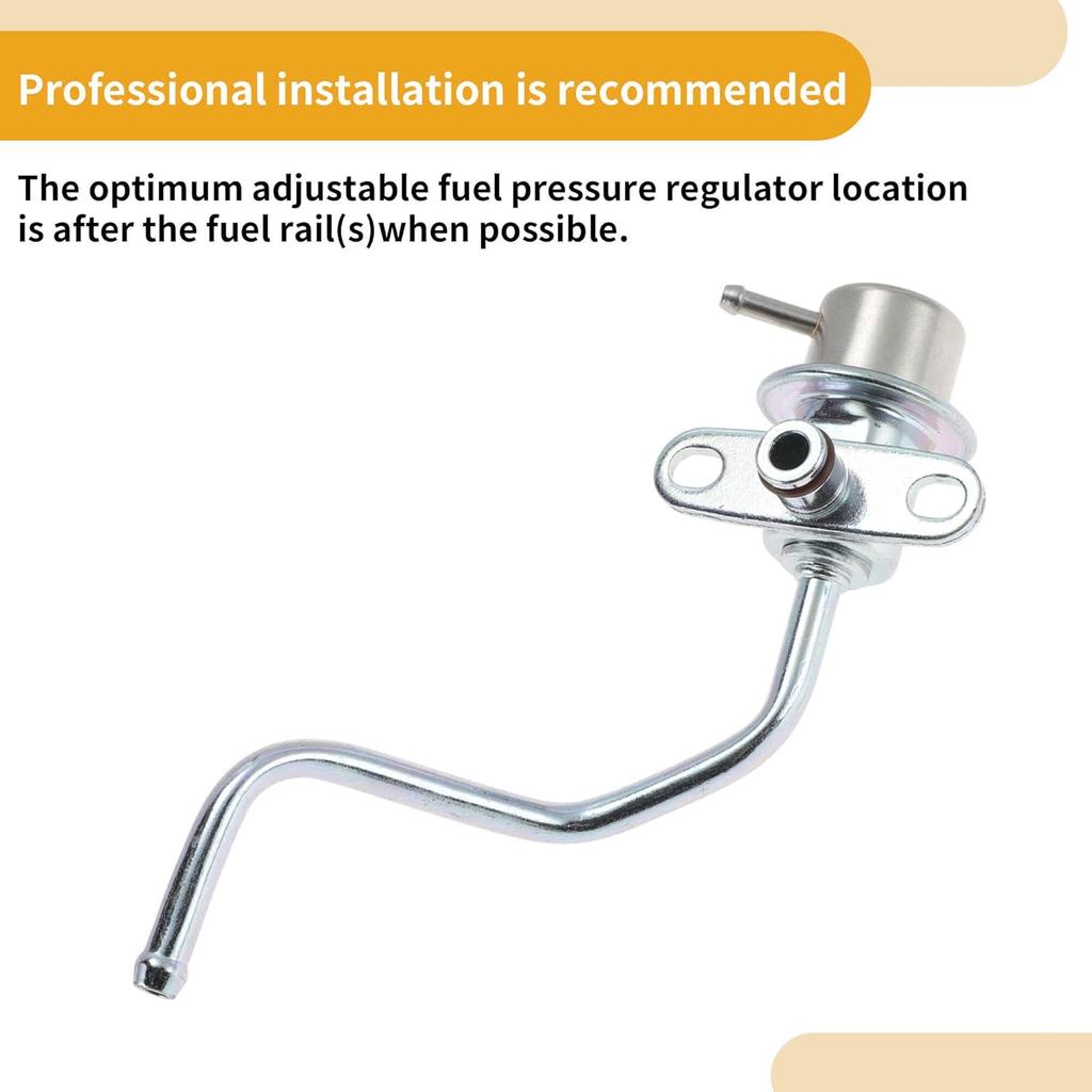 Car Fuel Injection Pressure Regulator for Chevrolet 1.6L Tracker 1998 96068642/1516058B00 Aluminum Alloy 20-70 Psi Corrosion Resistant 1 Pc