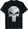 Marvel Comics Punisher Skull Symbol Distressed T-Shirt