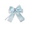 Cute Bow Cross Pendant Gothic Hair Clip Exquisite Lace Design Y2K Hair Clip  Girl's Accessories